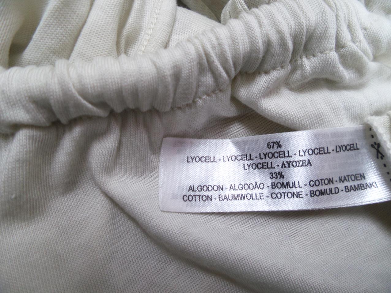 Massimo dutti Rozmiar 34 Kolor Kremowy Okrągły dekolt Bluzka Bezrękawnik Materiał Bawełna