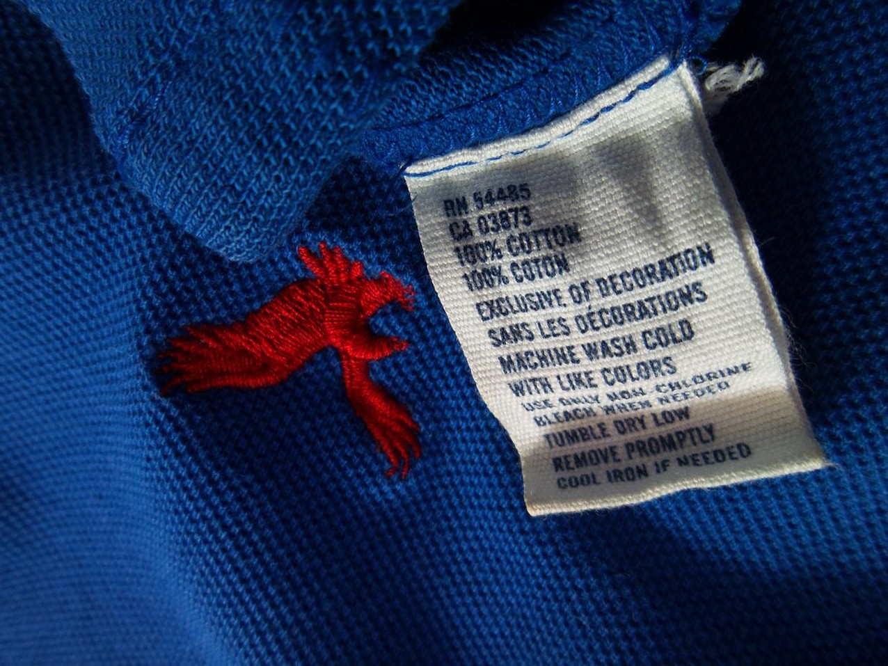 American Eagle Rozmiar XS Kolor Granatowy Kołnierz Męska Koszula Polo Krótki rękaw Materiał Bawełna