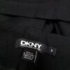 Dkny Kolor Czarny Spodnie Eleganckie Materiał Bawełna