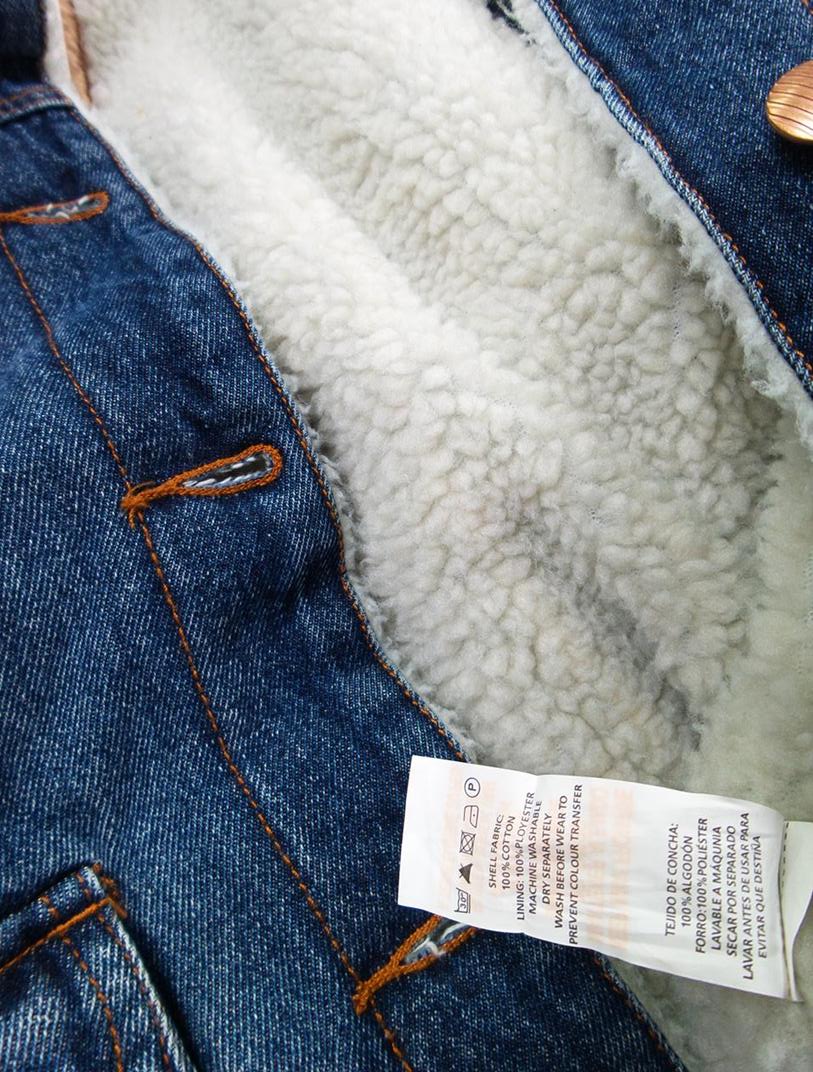 Denim Rozmiar 36 Kolor Granatowy Kurtka Jeansowa Długi rękaw Materiał Bawełna 100%