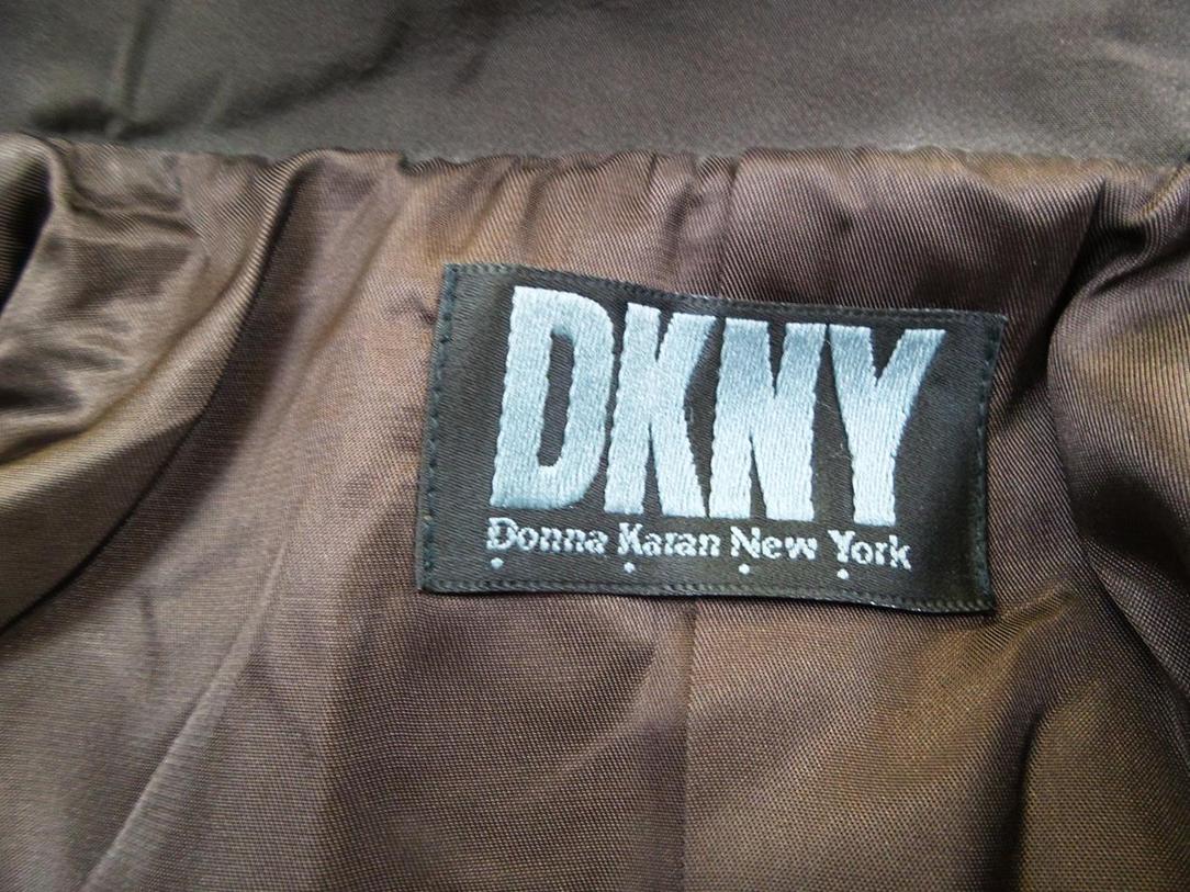 Dkny Rozmiar M Kolor Brązowy Kurtka męska Długi rękaw