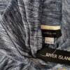 River island Rozmiar 11-12 lat Kolor Niebieski Crew Neck Bluza z kapturem Długi rękaw Materiał Wiskoza