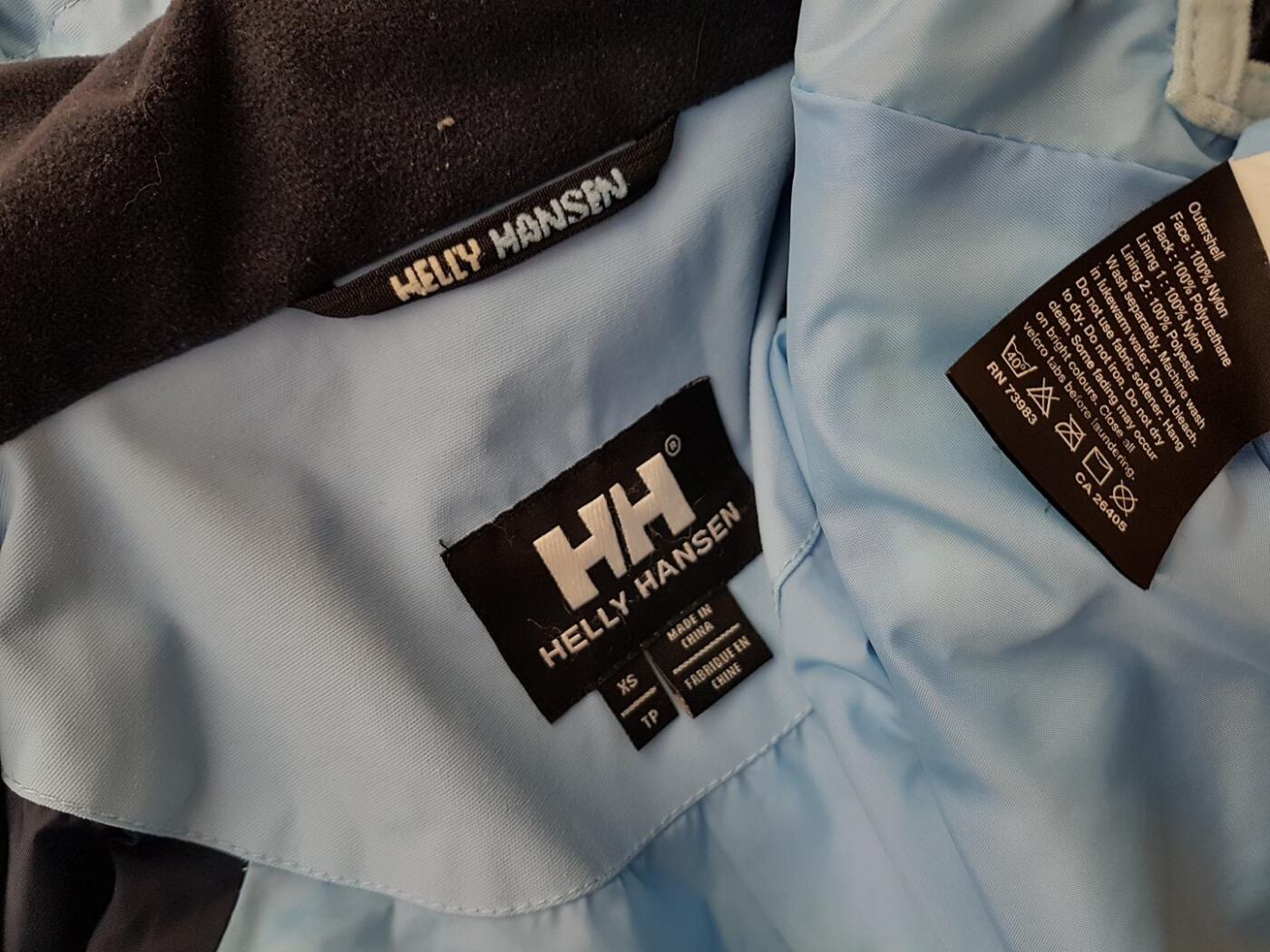 HELLY HANSEN Rozmiar XS Kolor Niebieski Kurtka Długi rękaw