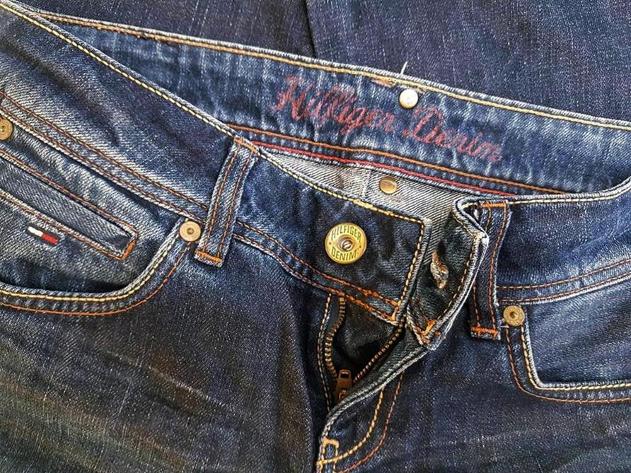 Hilfiger denim Rozmiar L Kolor Granatowy Materiał Bawełna 100%