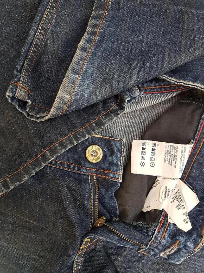 Hilfiger denim Rozmiar L Kolor Granatowy Materiał Bawełna 100%