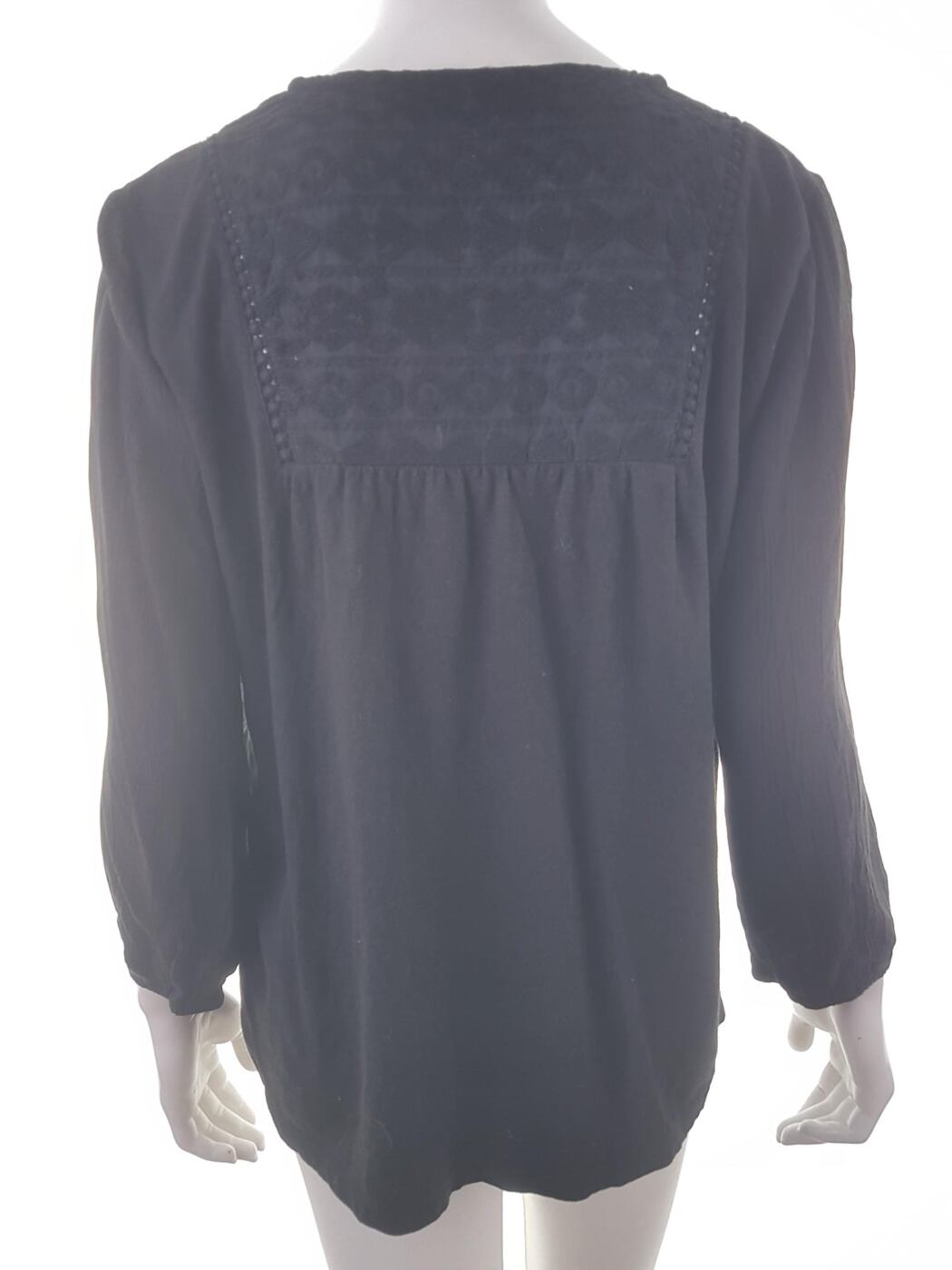 Street One Rozmiar 40 Keyhole Crew Neck Bluzka Rękaw 3/4