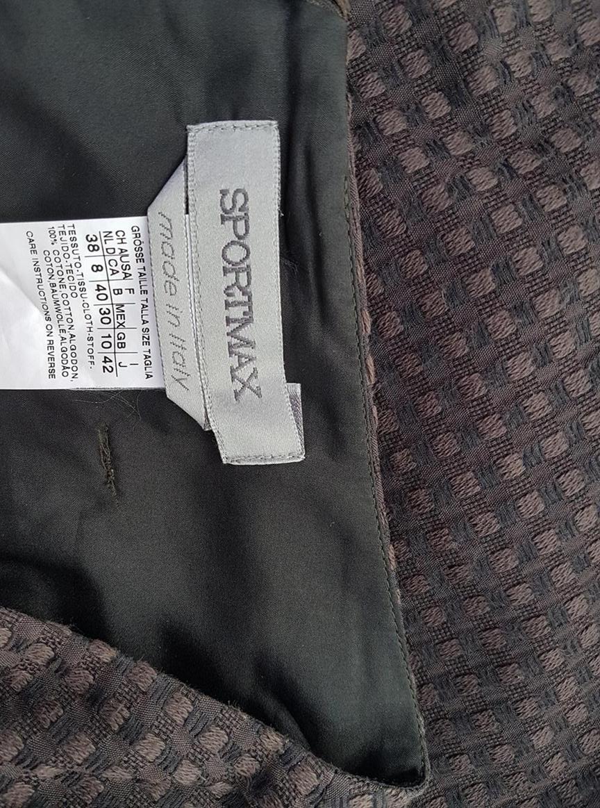 Sportmax Rozmiar 38 A-Line Spódnica Do Kolan