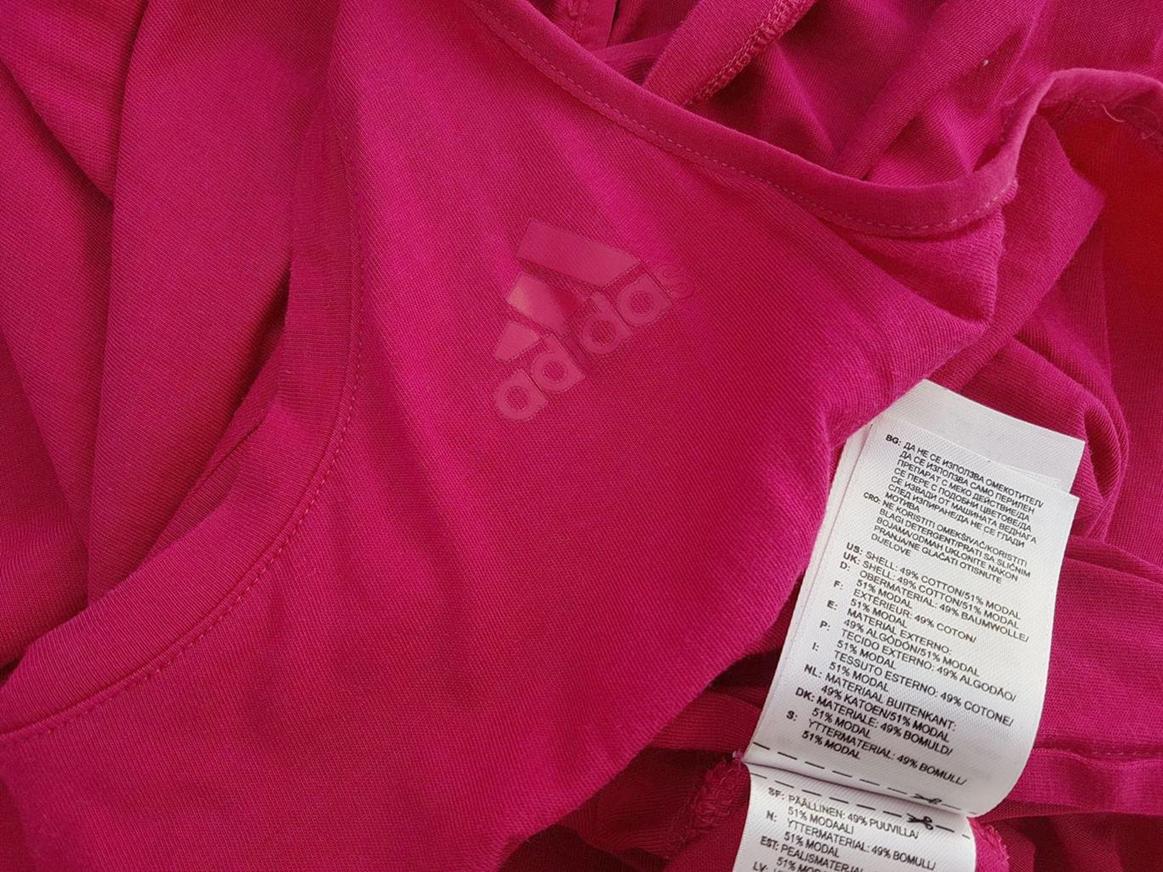 Adidas Rozmiar M Okrągły dekolt Tunika Bluzka Bezrękawnik