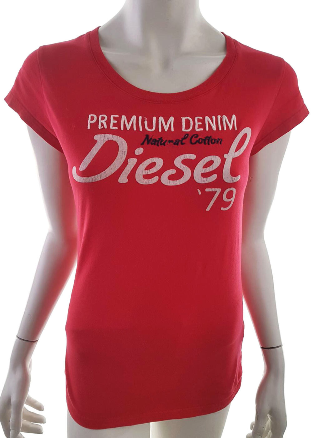 Diesel Rozmiar M Okrągły dekolt T-Shirt Krótki rękaw