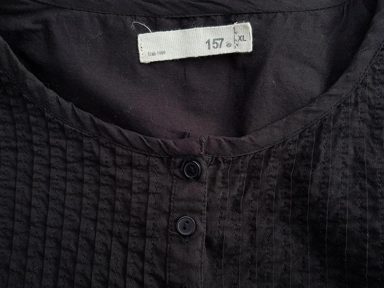 157 Rozmiar XL Henley Bluzka Długi rękaw