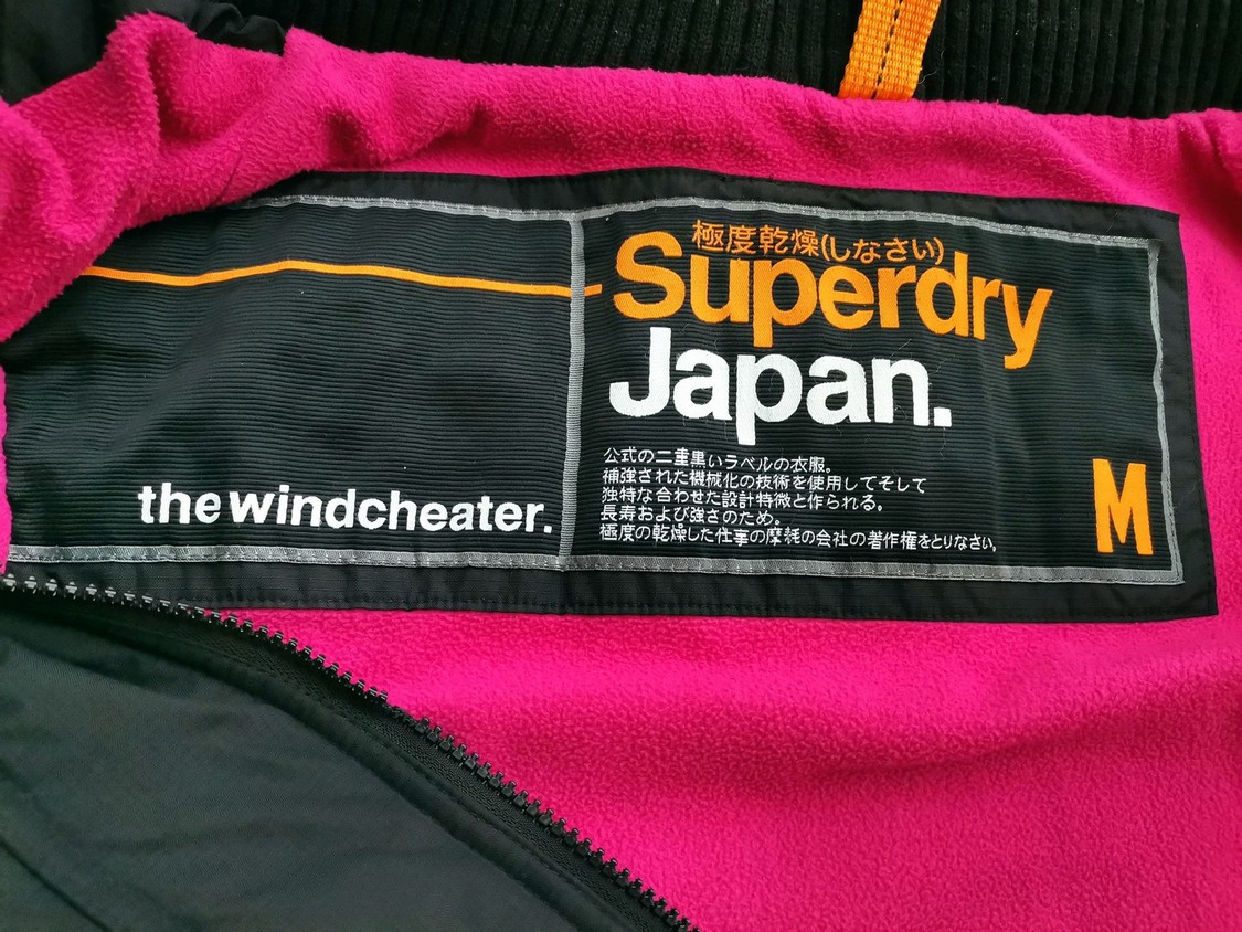 Superdry Rozmiar M Kolor Czarny Kurtka Długi rękaw