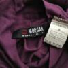 Morgan Rozmiar S Kolor Purpurowy High Neck Sweter Długi rękaw Materiał Wiskoza