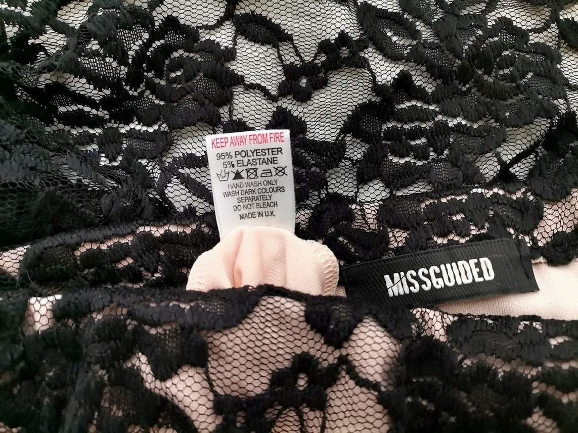 Missguided Rozmiar 10 (38) Kolor Pudrowy Spódnica Maxi Długa