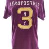 Aeropostale Rozmiar XS Kolor Purpurowy Crew Neck T-Shirt Krótki rękaw Materiał Bawełna