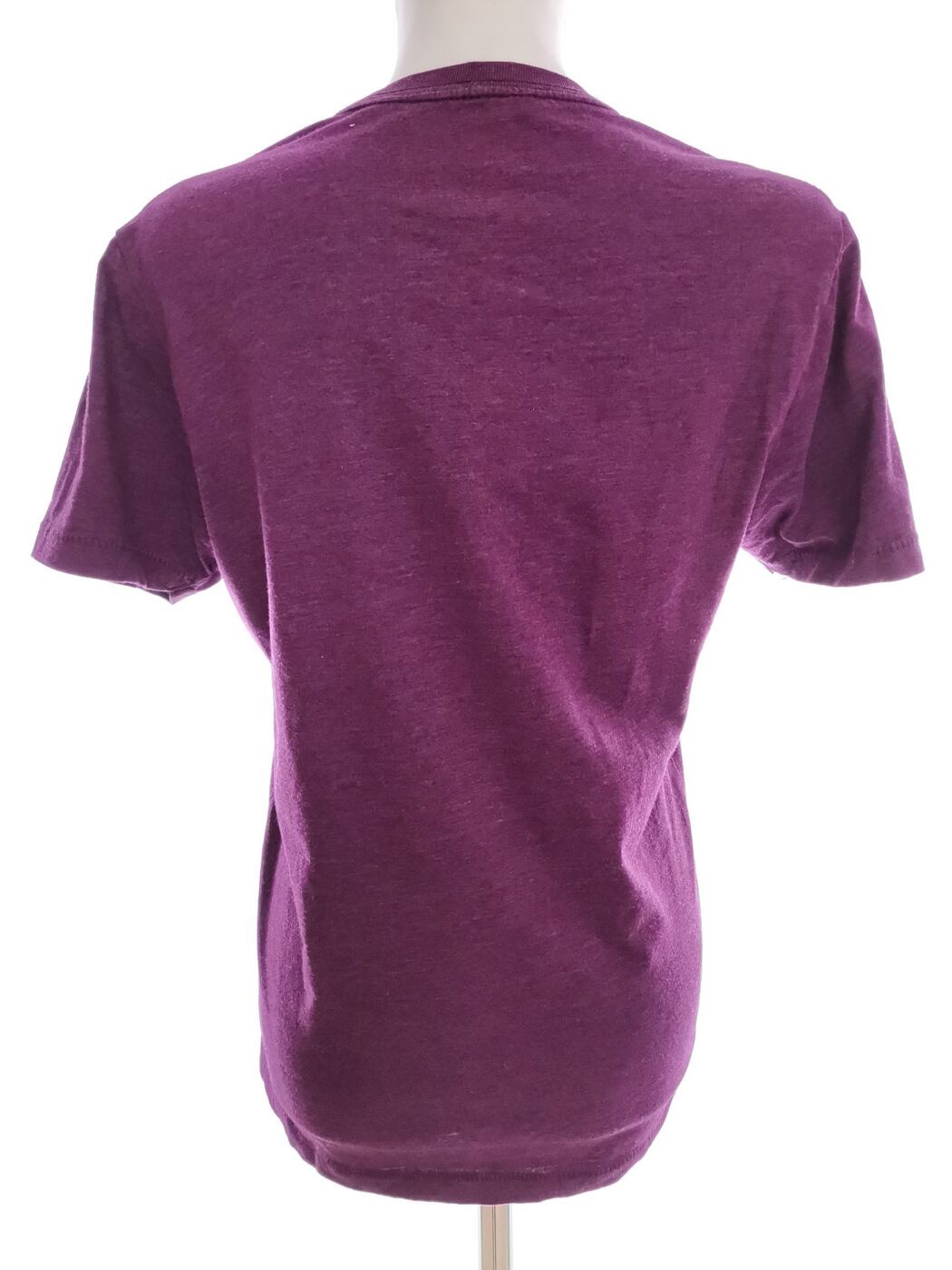 Aeropostale Rozmiar XS Kolor Purpurowy Crew Neck T-Shirt Krótki rękaw Materiał Bawełna