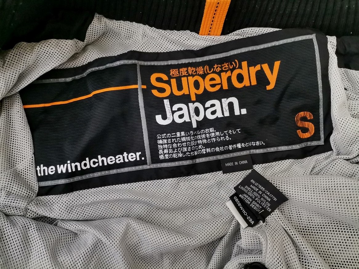 Superdry Rozmiar S Kolor Czarny Kurtka Długi rękaw