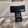 H&m Rozmiar 40 Kolor Beżowy Płaszcz Długi rękaw Materiał Wełna