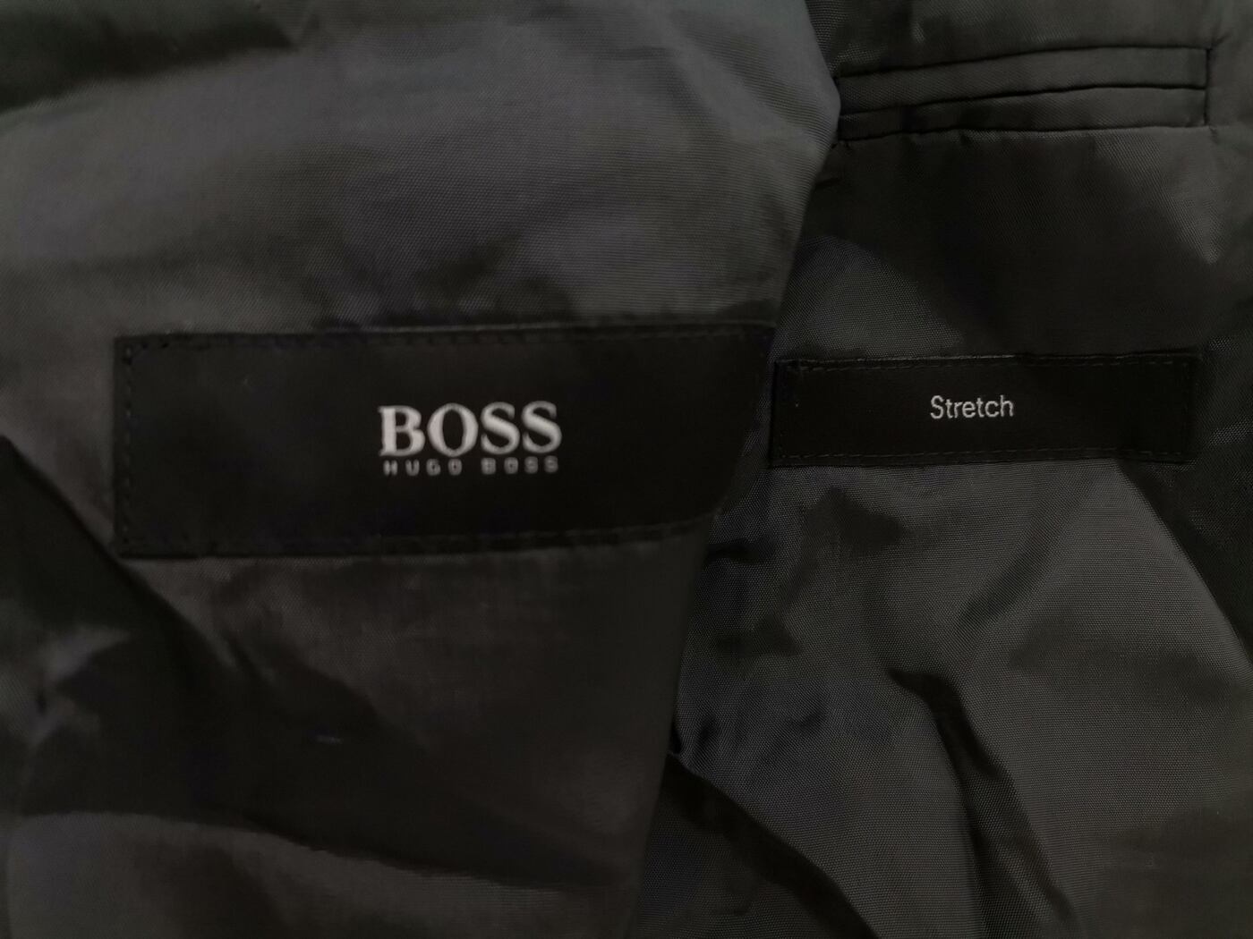 Hugo Boss Rozmiar 52 Kolor Granatowy Męska Marynarka Długi rękaw Materiał Schurwolle