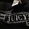 Juicy couture Rozmiar XL Kolor Czarny Spodnie Casual Materiał Bawełna