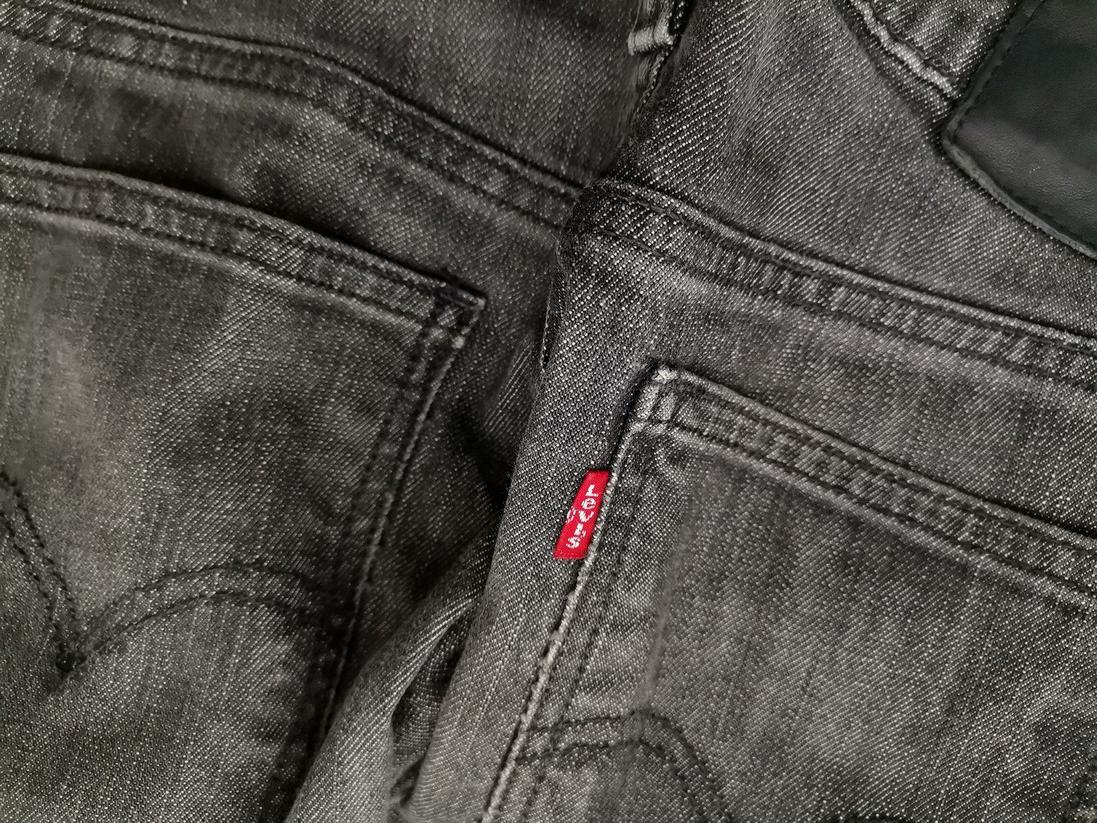 Levis Rozmiar W30 L30 Kolor Szary Spodnie Jeansy Materiał Bawełna