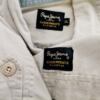 Pepe jeans Rozmiar XL Kolor Beżowy Kołnierz Męska Koszula Casual Krótki rękaw Materiał Bawełna 100%