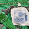 Superdry Rozmiar M Kolor Zielony Kwadratowy dekolt Bluzka Bezrękawnik Materiał Bawełna 100%