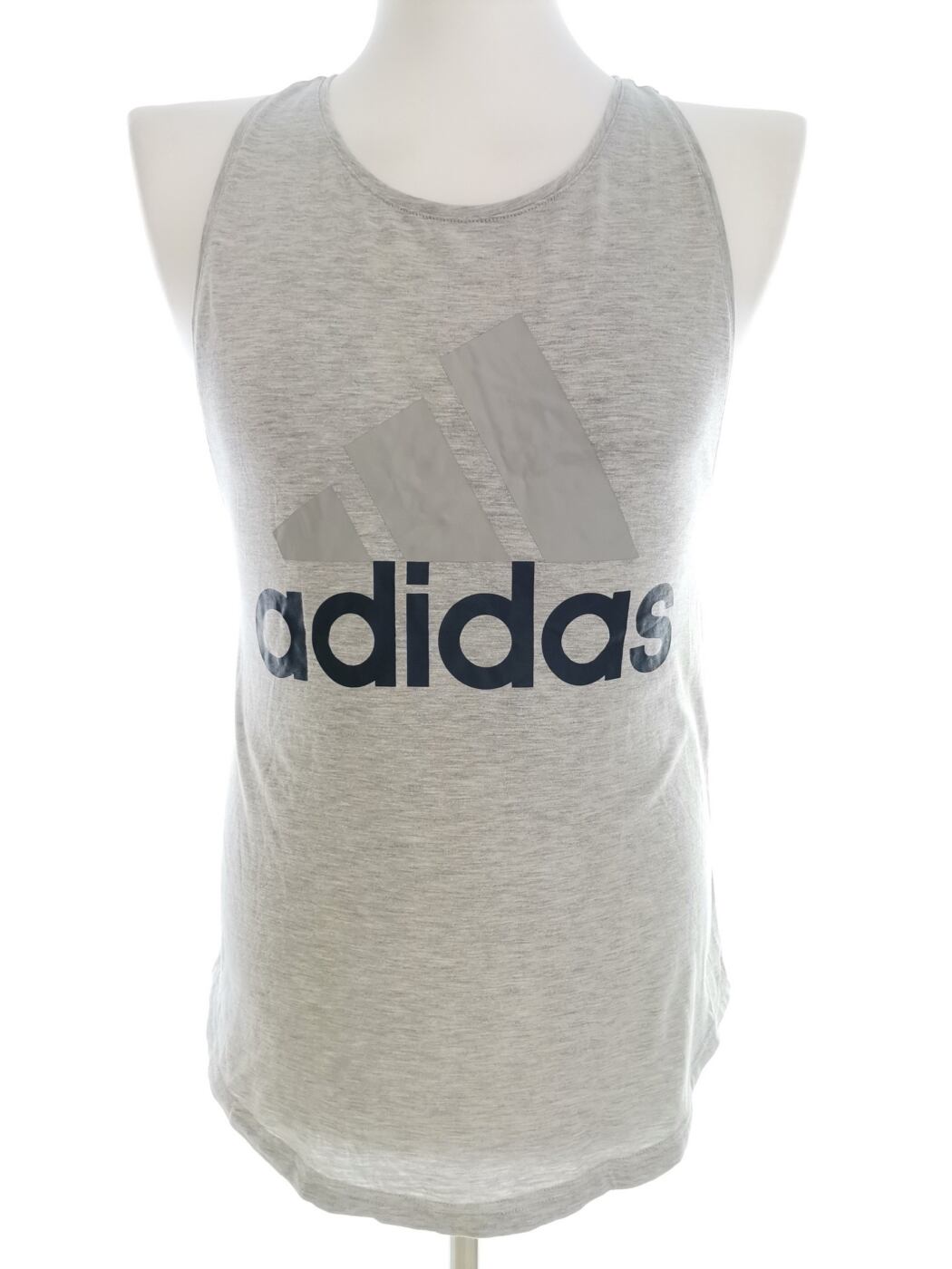 Adidas Rozmiar M Kolor Szary Męski T-Shirt Bezrękawnik