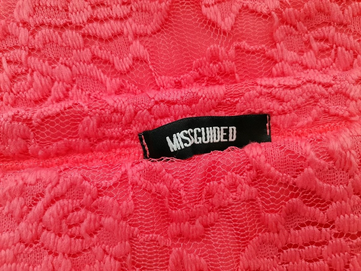 Missguided Rozmiar 32/34 Kolor Różowy Spódnica Mini Krótka