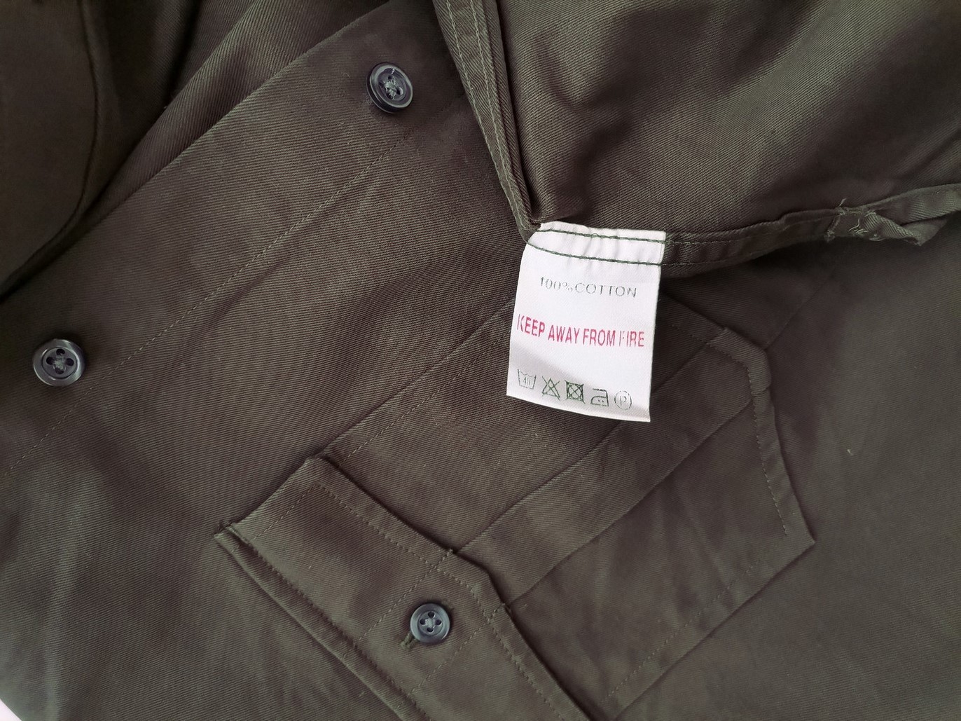 Reiss Rozmiar M Kolor Khaki Kołnierz Męska Koszula Casual Długi rękaw Materiał Bawełna 100%