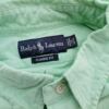 Ralph Lauren Rozmiar 17 (32/33) Kolor Miętowy Kołnierz Męska Koszula Casual Długi rękaw Materiał Bawełna 100%