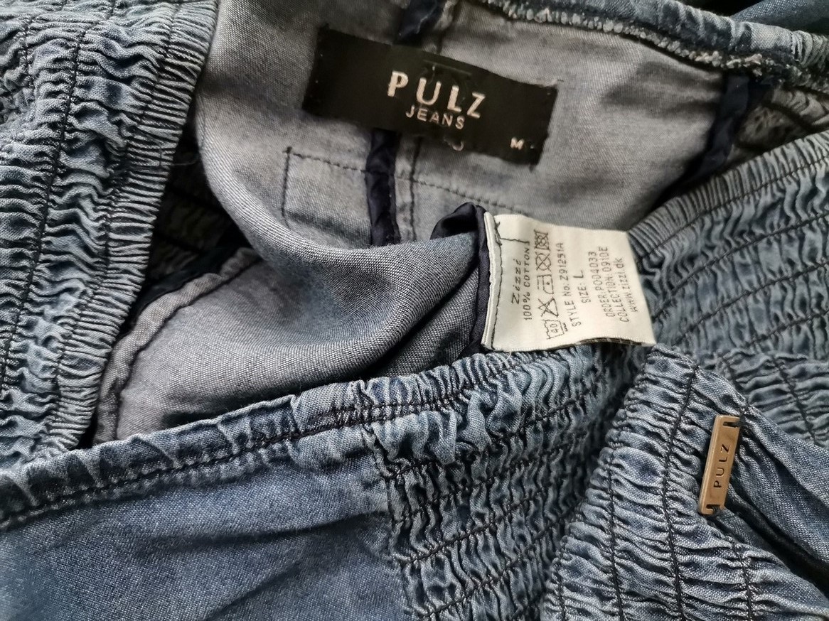 Pulz jeans Rozmiar M Kolor Niebieski Spodnie Alladynki Materiał Bawełna 100%