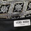 Vero moda Rozmiar 34 Kolor Czarny Okrągły dekolt Sukienka Blouson Bezrękawnik Do Kolan