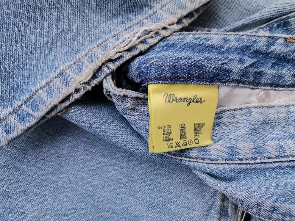 Wrangler Rozmiar W26 L30 Kolor Niebieski Spodnie Jeansy Materiał Bawełna 100%