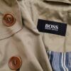 Hugo Boss Rozmiar 48 (XL) Kolor Khaki Kurtka męska Długi rękaw Materiał Bawełna