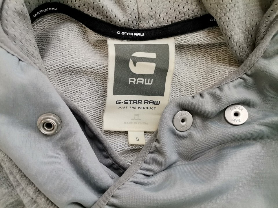 G-Star Raw Rozmiar S Kolor Szary Męski Sweter Długi rękaw Materiał Bawełna