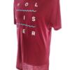 Hollister Rozmiar M Kolor Bordowy Męski T-Shirt Krótki rękaw Materiał Bawełna