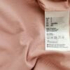 H&m Rozmiar S Kolor Pudrowy Róż Crew Neck Sukienka Prostokątna Krótki rękaw Do Kolan Materiał Bawełna