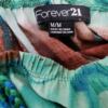 Forever 21 Rozmiar M Kolor Zielony Spódnica Mini Krótka Materiał Rayon 100%