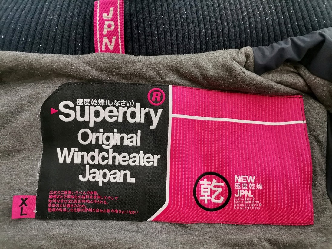 Superdry Rozmiar XL Kolor Granatowy Kurtka Długi rękaw