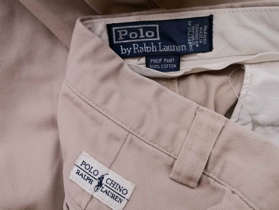 Polo Ralph Lauren Rozmiar W33 L30 (M) Kolor Szary Materiał Bawełna 100%