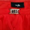 Wallis Rozmiar XL Kolor Czerwony Keyhole Crew Neck Bluzka Rękaw 3/4