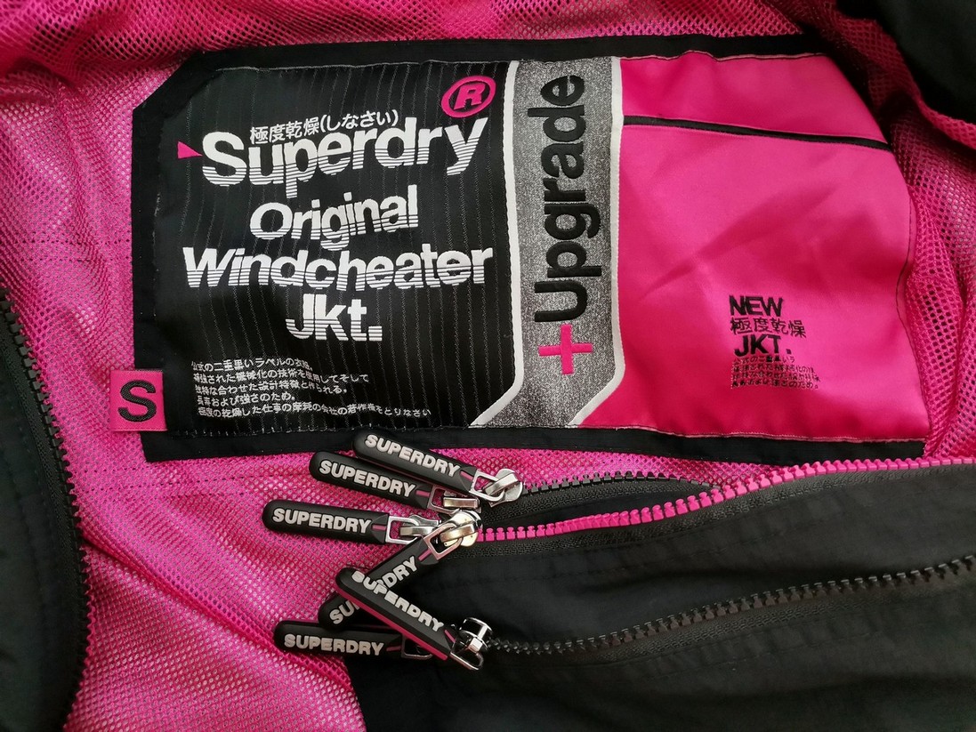 Superdry Rozmiar S Kolor Czarny Kurtka Długi rękaw