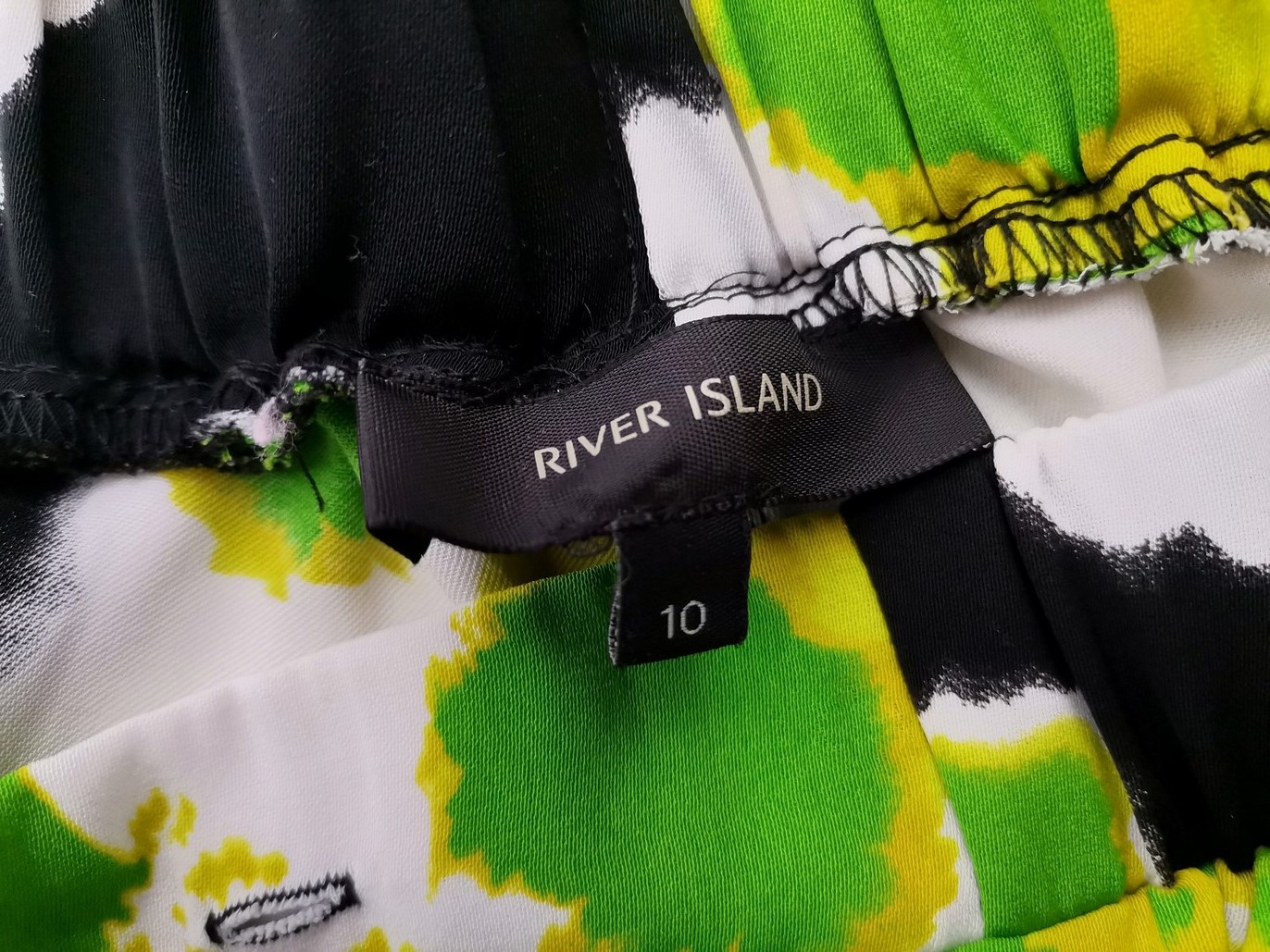 River island Rozmiar 10 (38) Kolor Czarny Spodnie Casual