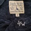 Jack Wills Rozmiar M Kolor Granatowy Męski T-Shirt Krótki rękaw Materiał Bawełna