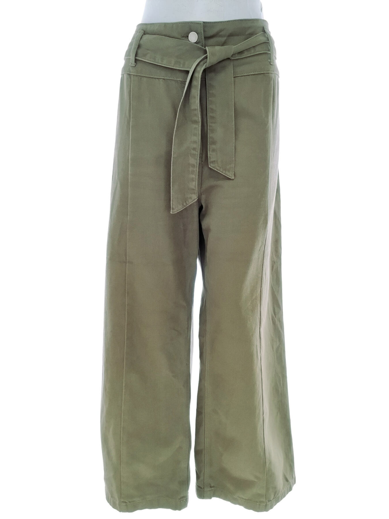 Next Rozmiar 16 (44) Kolor Khaki Spodnie Casual Materiał Bawełna 100%