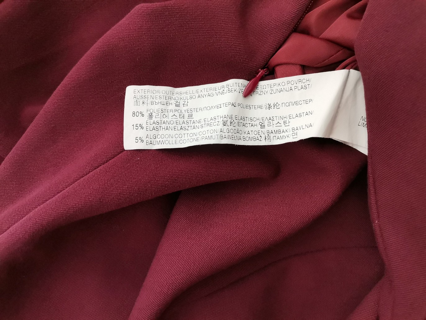 Pull and Bear Rozmiar XL Kolor Purpurowy Crew Neck Sukienka Prostokątna Krótki rękaw Do Kolan