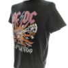 AC/DC Rozmiar M Kolor Czarny Męski T-Shirt Krótki rękaw Materiał Bawełna 100%