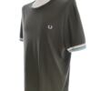 Fred Perry Rozmiar XXL Kolor Khaki Męski T-Shirt Krótki rękaw Materiał Bawełna 100%