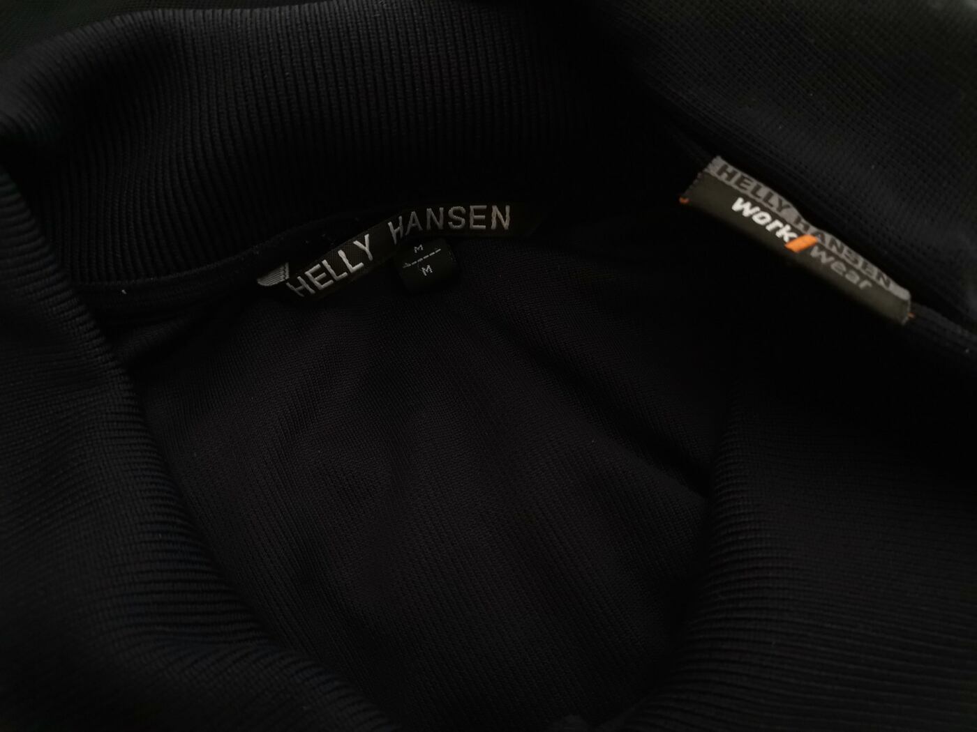 HELLY HANSEN Rozmiar M Kolor Czarny Kołnierz Męska Koszula Polo Krótki rękaw