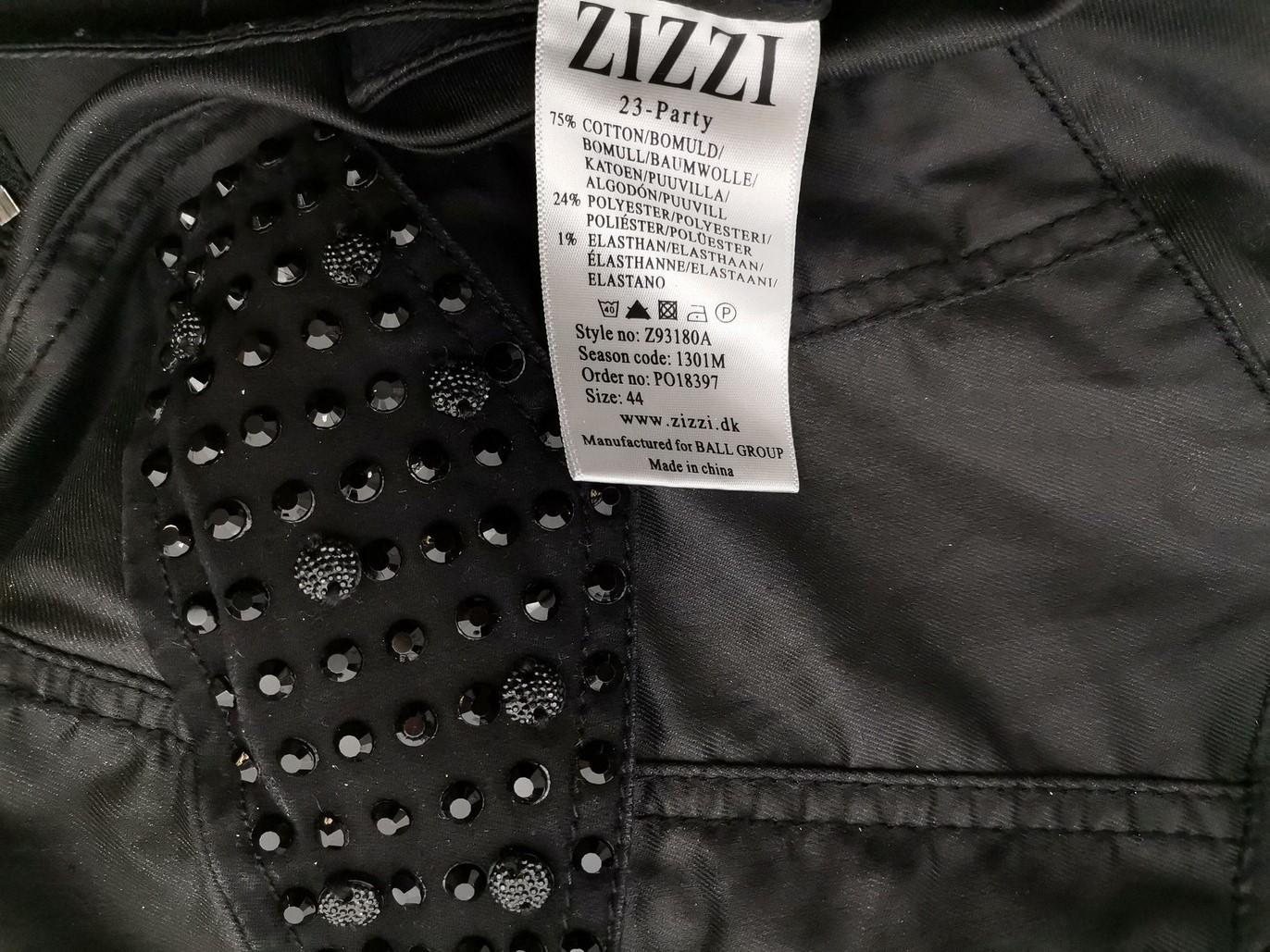 Zizzi Rozmiar 44 Kolor Czarny Spodnie Casual Materiał Bawełna